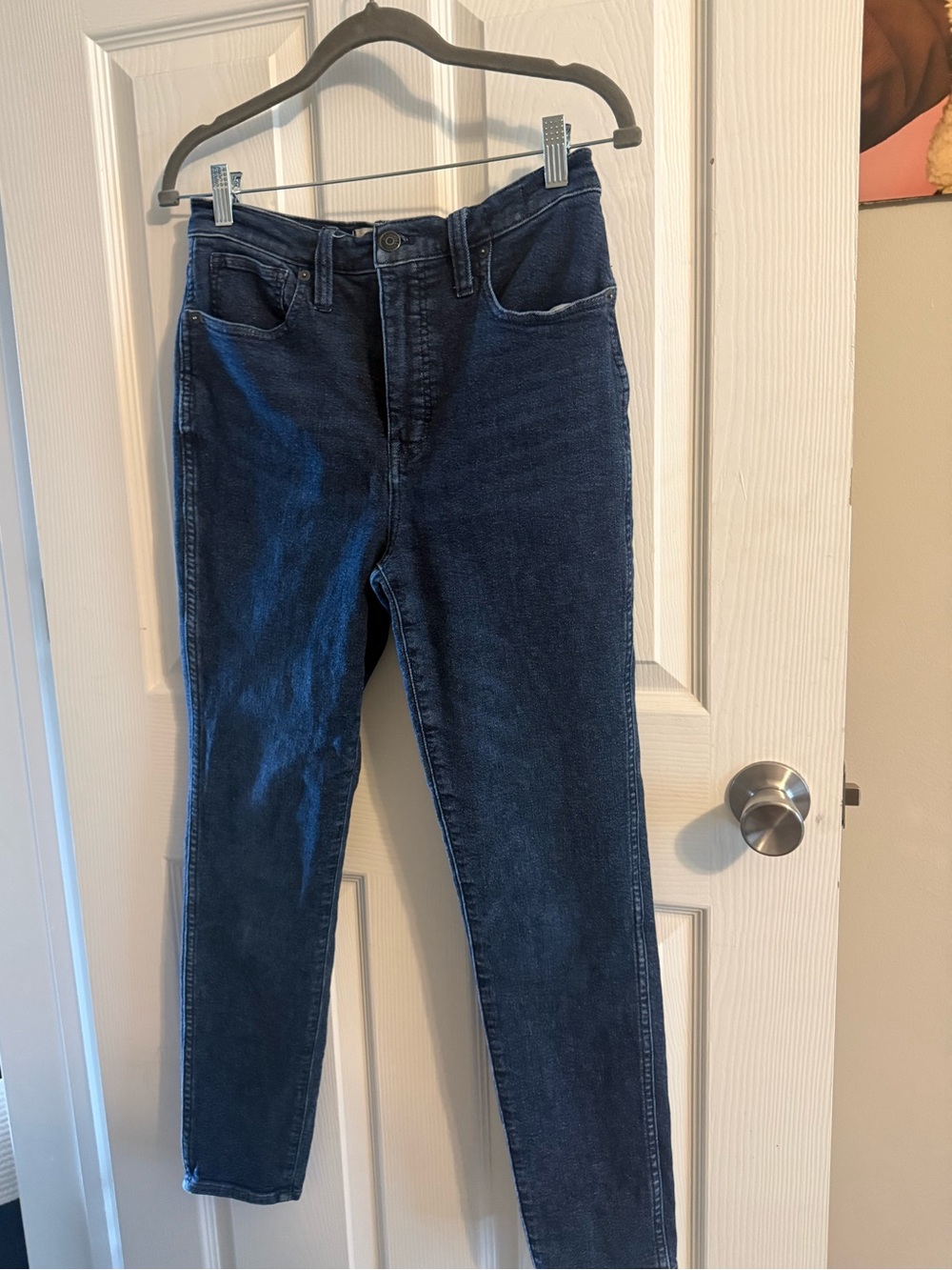 Madewell 10” High-Rise Skinny Jeans Dark Wash Size 29
